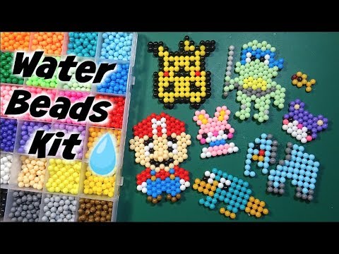 Trying a DIY Water Fuse Beads Kit Video