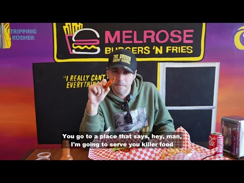 Tripping Kosher: Melrose Burgers 'N Fries - Encino, CA