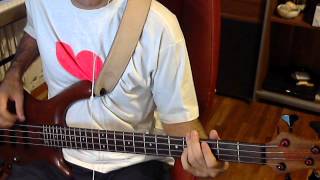 Bass cover : Flying Colors - Kayla (w/tab)
