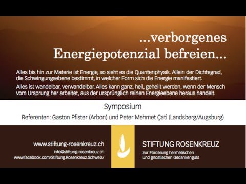 Alchemie Vortrag in Zürich bei der Stiftung Rosenkreuz