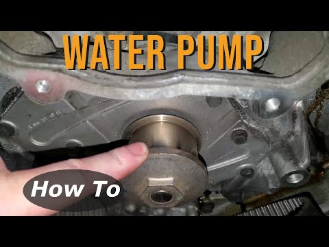 How To Replace Water Pump 3.5L V6 Dodge Charger SXT Chrysler!!