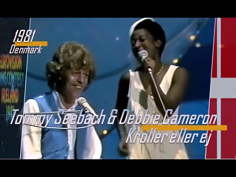 eurovision 1981 Denmark 🇩🇰 Tommy Seebach & Debbie Cameron - Krøller eller ej ᴴᴰ