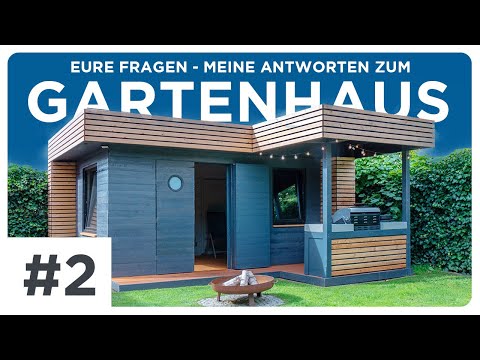 3 Monate später: DIY GARTENHAUS / TINYHOUSE & OUTDOORKÜCHE - Ich beantworte alle offenen Fragen