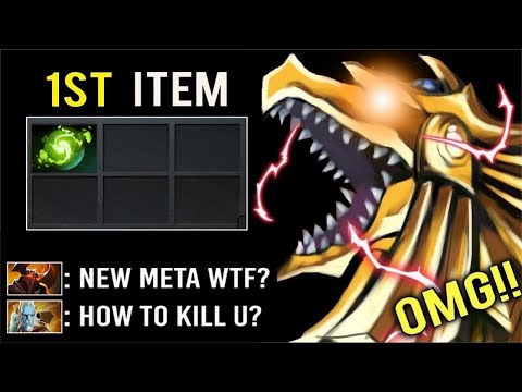 NEW META First Item Refresher GOD Ra Mid Crazy 2x Supernova Combo Delete All Meta Heroes WTF Dota 2