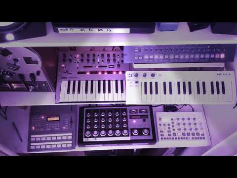 Chill out - Monologue, MS2000, Elektron Model:Samples & Alesis HR-16 via Boss KM mixer
