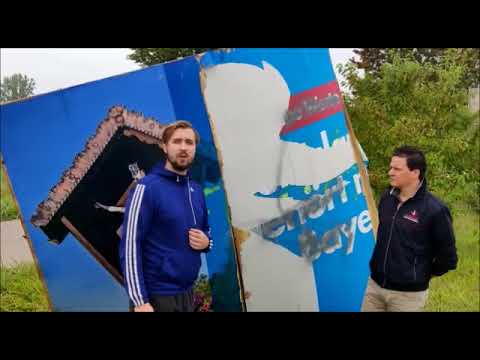 2018 09 15 Plakatzerstörung Weichs