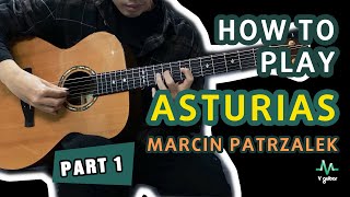 [Engsub] How to play Asturias (Arr. by Marcin Patrzalek) on guitar - Hướng dẫn Part 1