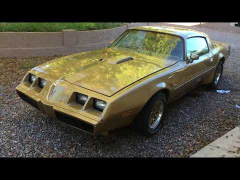 79 400 AZ Trans Am gold