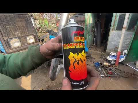 Установил выхлопную трубу по кабине МТЗ 892. Часть 2