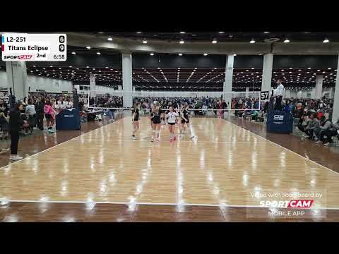 Gold Medal round 1 set 2 L2 251 vs Titans Eclipse