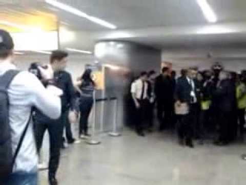 Chegada do Nu'est no Brasil