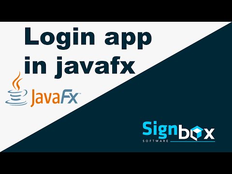 Javafx Tutorial For Beginners 04 - Login app using gluon Scene Builder (step by step)