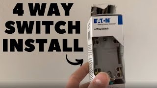 How To Install A 4 Way Switch