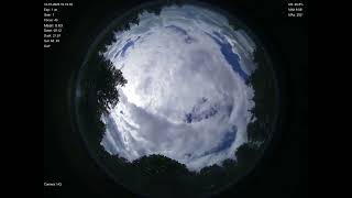 2026-07-10 All sky camera capture from Poiana Rusca Mountains, Romania