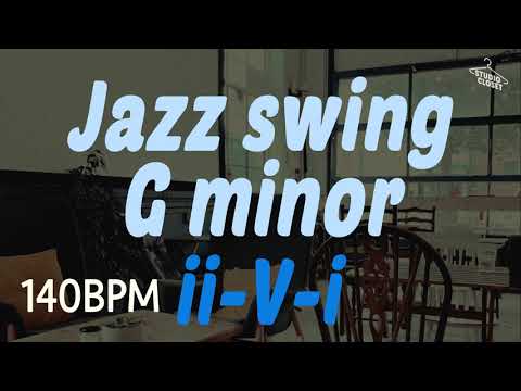 [BackingTrack] Jazz Swing ii-V-i G minor BPM140