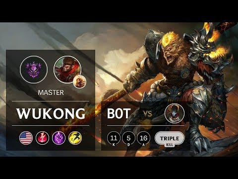 Wukong Bot vs Jhin - NA Master Patch 9.24