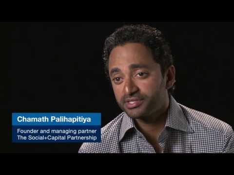 Managing disruptive technologies: A conversation with investor Chamath Palihapitiya