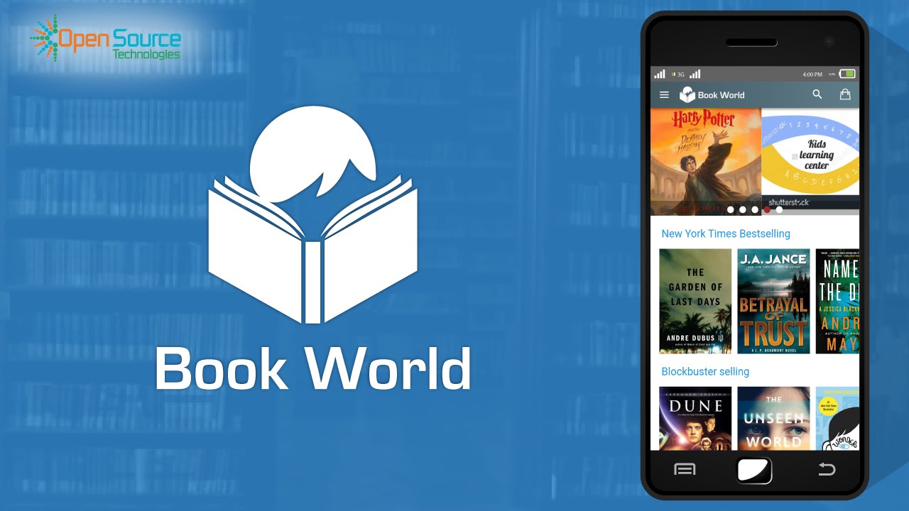 Book World App(Video Tutorial)- An app built with Ionic Framework + AngularJS.
