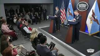 Pete Hegseth holds Pentagon briefing on US and Israel's war with Iran