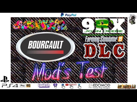 FS19:Nuovo DLC Bourgault tutto quello da sapere cifre,slot e meccaniche 💪👍👍(PS4 Pro 1080p)