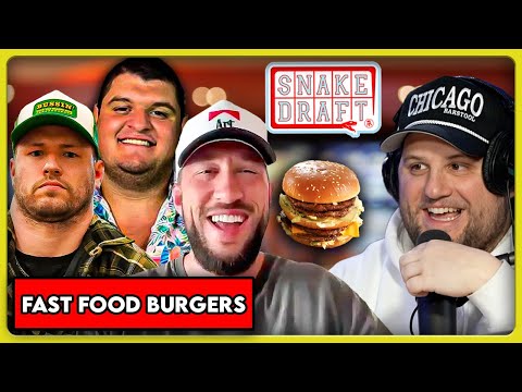 Ranking The Best Fast Food Burgers of All Time (Ft. Mike Majlak, Will Compton, Glenny Balls & Clem)