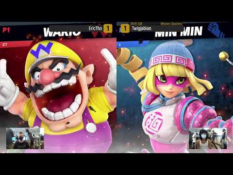 Throwdown Thursday 130 - Winners Quarters - EricTho (Wario) vs Twigjabian (Min Min)