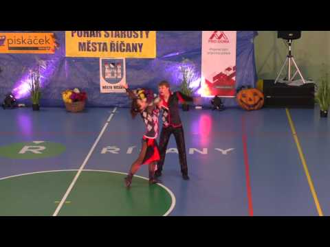 Lukáš Sláma a Anna Fořtová, ktg: junior - 2.místo