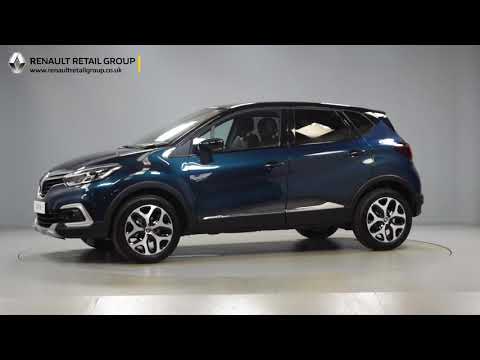 Renault Captur GT Line Ocean Blue Black Roof