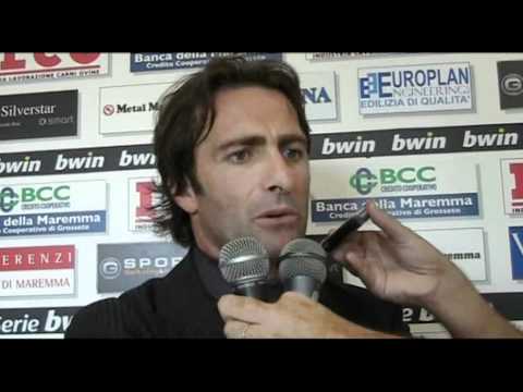 Grosseto-Vicenza 1-2 Le interviste post partita 1/2