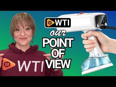 Handheld Garment Steamer for Clothes - WTI product video review