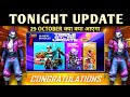 Tonight Update Free Fire 29 Oct Triple Store Update Magic Cube Store Update Next Magic Cube