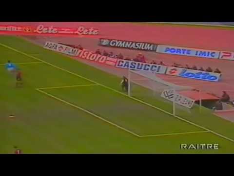 Serie A 1994-1995, day 21 Napoli - Genoa 1-0 (Rincon)
