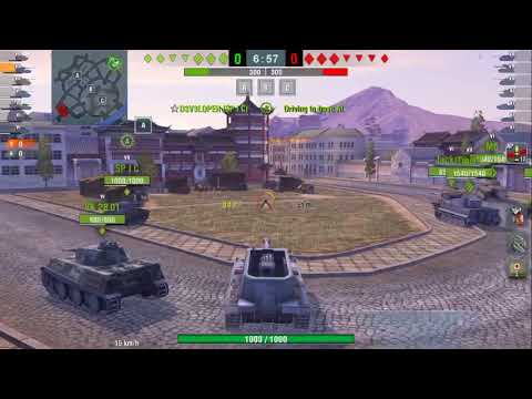 WoT Blitz St. Emil gameplay (ammo rack, legendary damage)