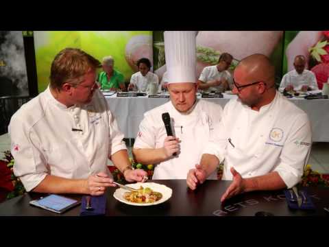 Andreas Karlsson presenterar sin rätt. Årets Kock 2014: Semifinal #3, "Sista Chansen" - Kramfors