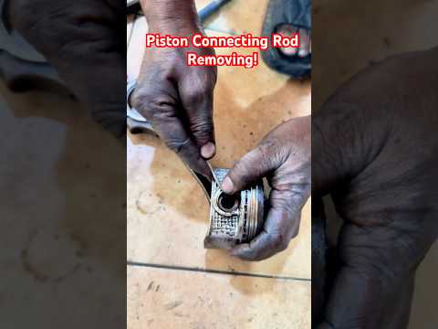 How to Remove Engine Piston Connecting Rod ?