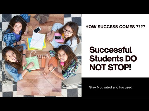 Successful Students DO NOT STOP! – Powerful Study Motivation