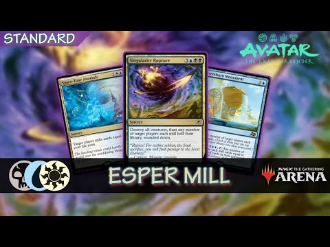 ⚪🔵⚫  Esper Mill | Standard MTG Arena TLA