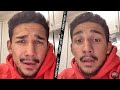 TEOFIMO LOPEZ SURPRISED REACTION TO MAYWEATHER VS LOGAN PAUL "WHY? FLOYD YOURE BETTER THAN THAT!"