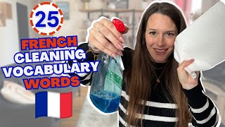 Les tâches ménagères : 25 mots de vocabulaire en français