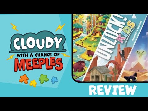 Unlock! Kids: Stories from the Past Review - Cloudy with a Chance of Meeples