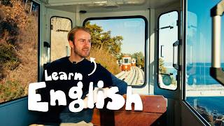 Learn English while I explore Busan's coastline | B1-B2 level