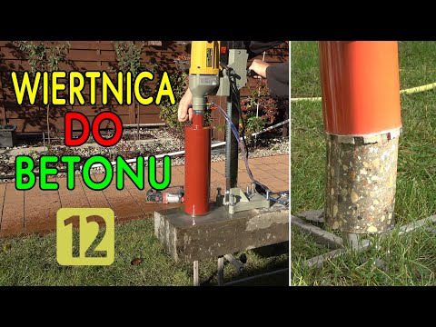 Jak wiercić w ścianie, betonie? Tania wiertnica do betonu VEVOR.