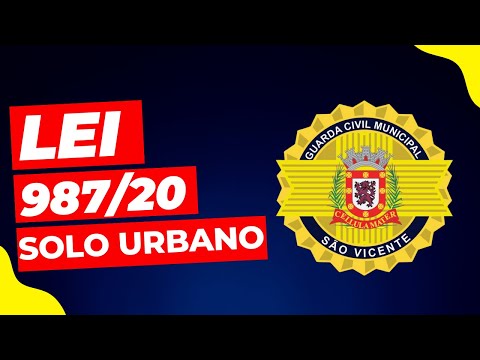 Guarda Municipal de São Vicente | Questões da LEI 987/20