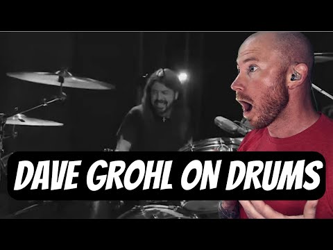 Drummer Reacts To - DAVE GROHL PLAYING DRUMS FIRST TIME HEARING