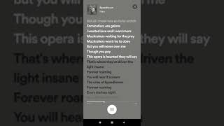 Edguy speedhoven lyrics