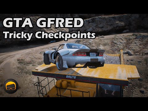 When Getting Checkpoints Requires Extra Steps - GTA 5 Gfred Scramble