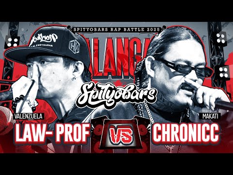 Spityobars - CHRONICC VS LAW-PROF | RAP BATTLE TOURNAMENT 2025