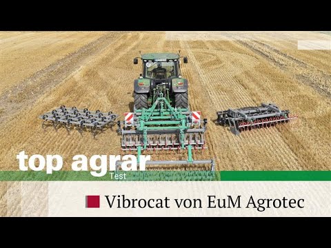 Modulares Bodenbearbeitungsgerät EuM Vibrocat im top agrar Praxistest