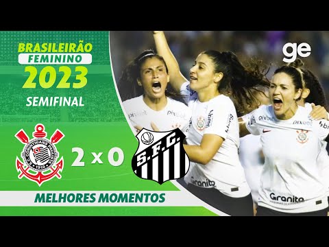 Gols e lances de Corinthians x Santos