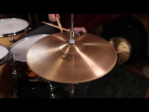 14" Paiste 2002 Black Label 1977 Sound Edge Hi-Hat Cymbal Pair 986g/1038g